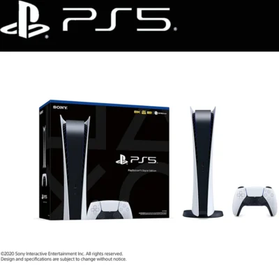 Sony PS5, PlayStation 5 Digital Console Video Game Consoles, PlayStation 5 Digital Edition