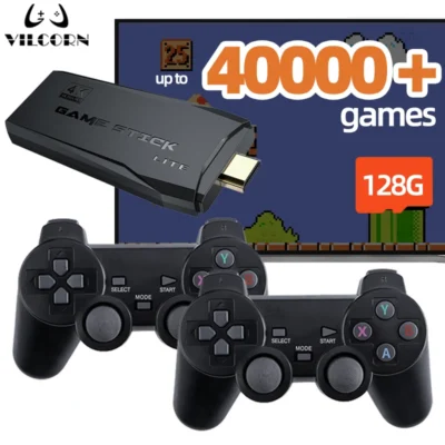 Retro Video Console with Classic Games | Vintage Gaming Experience 20000 Retro Games For PS1/GBA/Dendy/MAME/SEGA