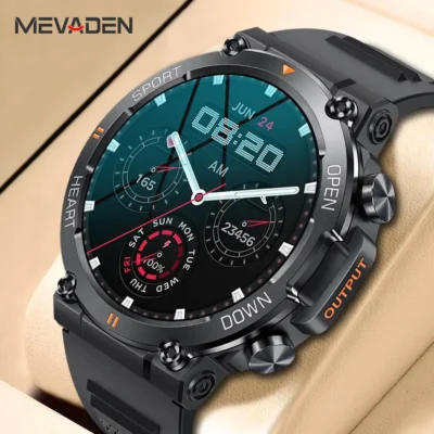 MEVADEN 1.39 Inch HD Bluetooth Call Smart Watch for Men