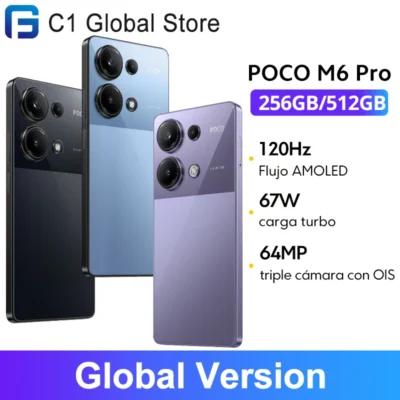 POCO M6 Pro Smartphone Global Version AMOLED Display